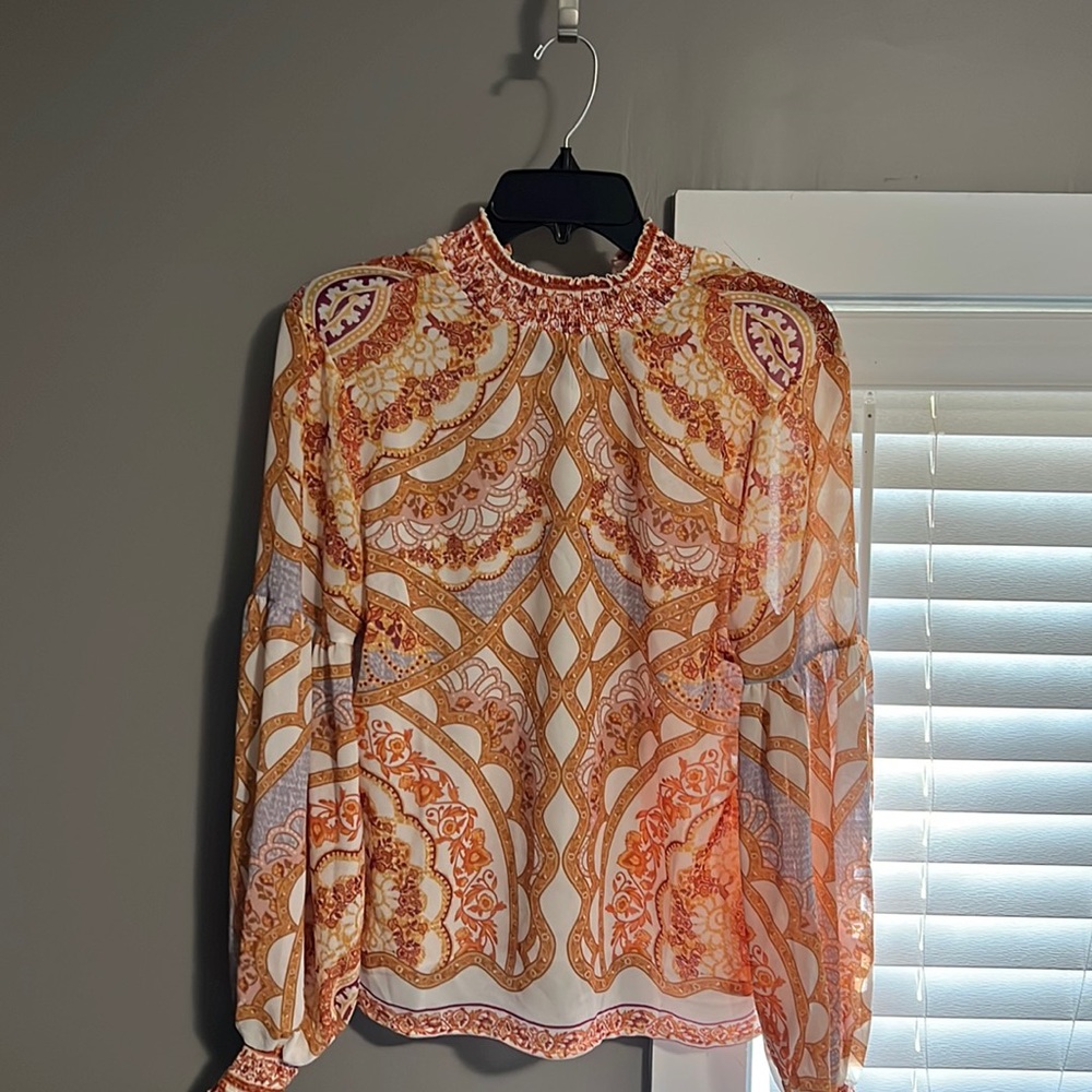 Sheer dress shirt